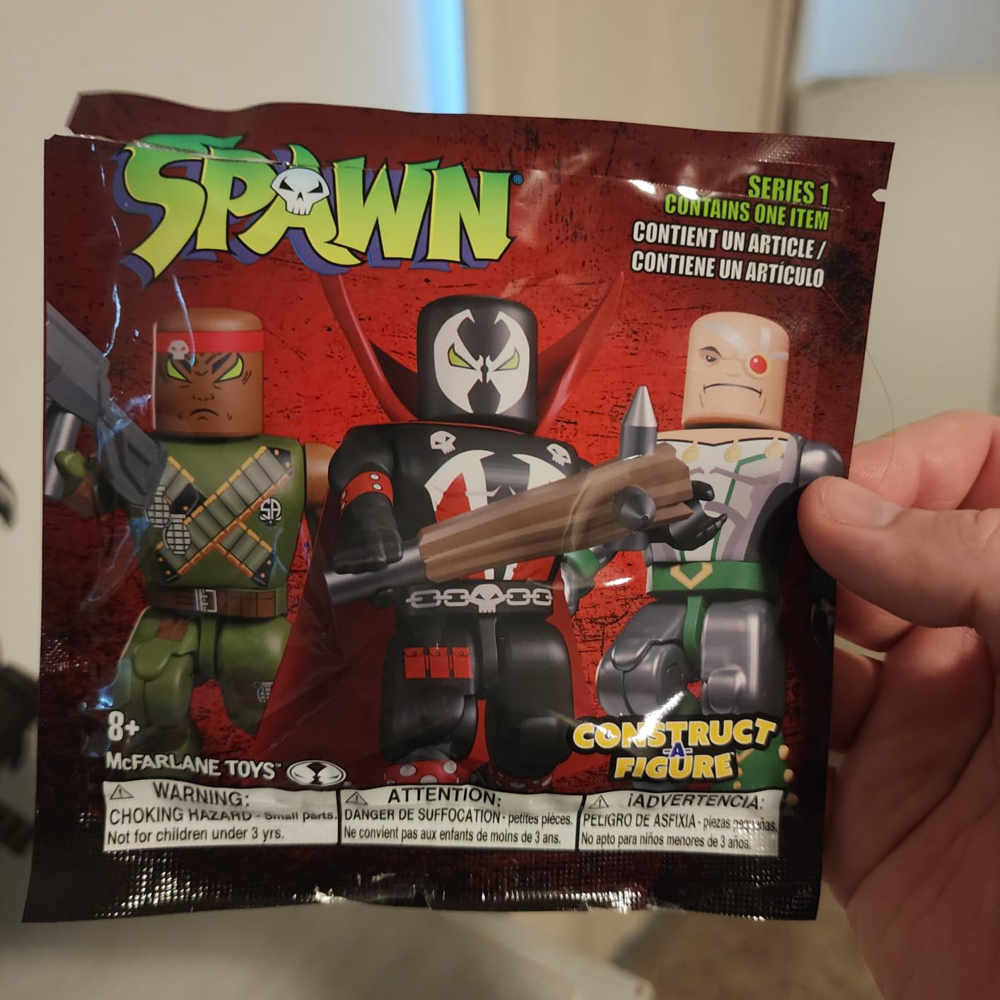 McFarlane Spawn blind bag mini figure 5 cm serie 1 da assemblare
