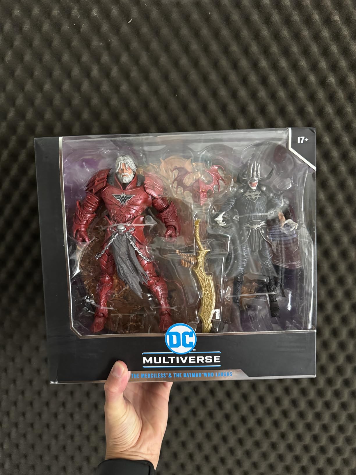 McFarlane Collector Edition Batman who Laughs e Merciless set 2 18cm