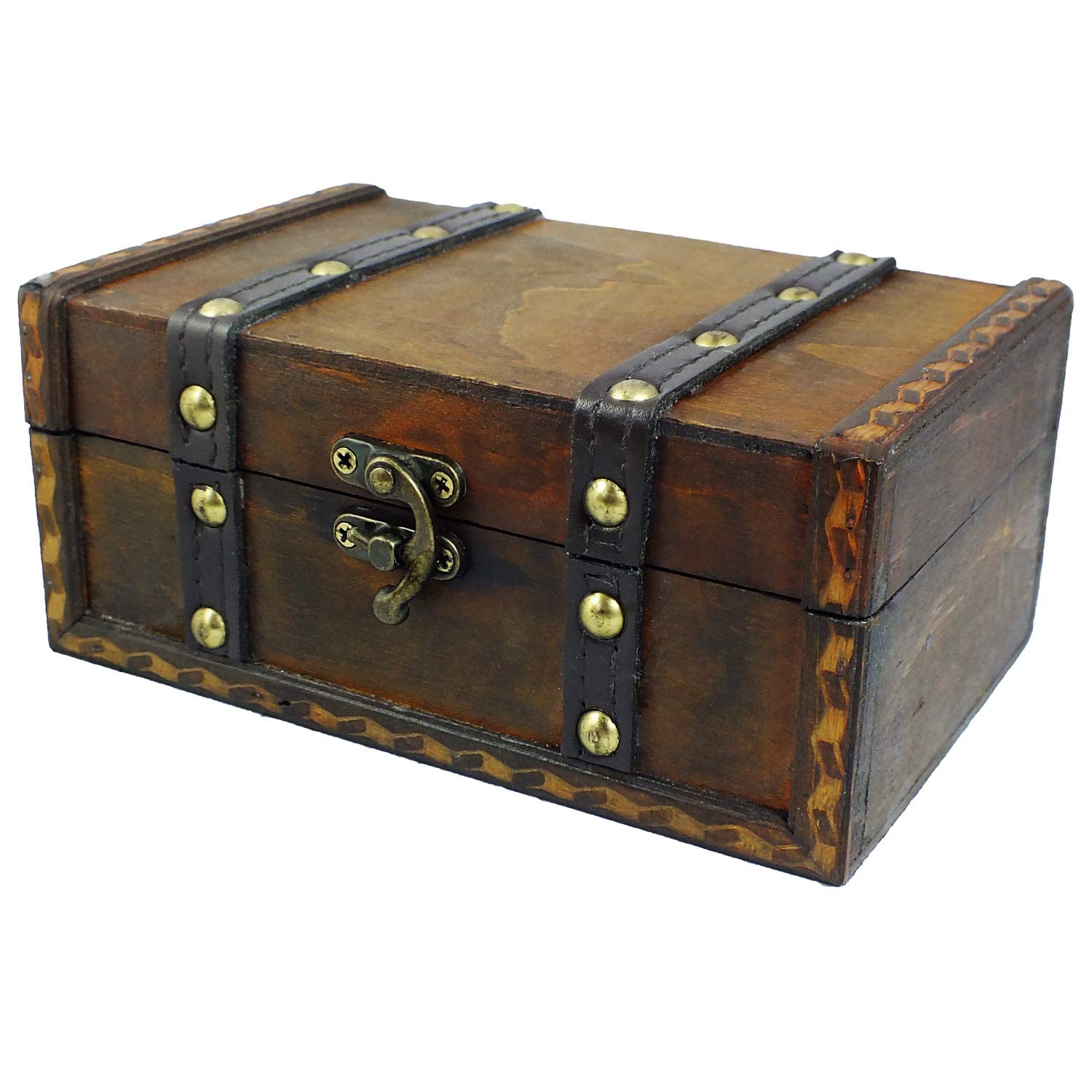 Safe Sammelboxen 180x120x80 mm scrigno legno bauletto