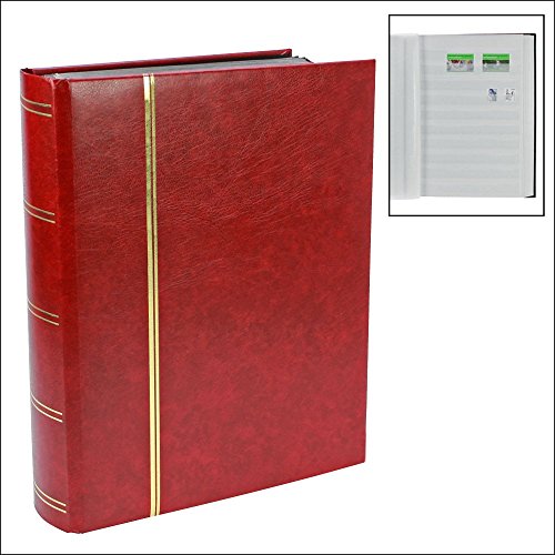 Safe 110-1 album francobolli 16 pagine bianche 9 strisce