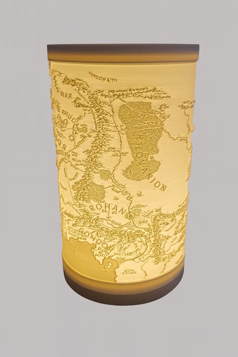 L'Atelier di Zelda Mondi di Luce Terra di Mezzo lampada mappa