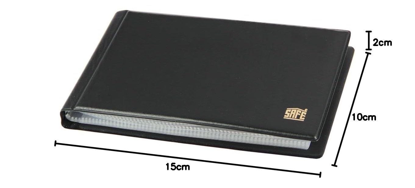 SAFE 6003 Album Cartoline 40 Pezzi 110x155 mm Nero
