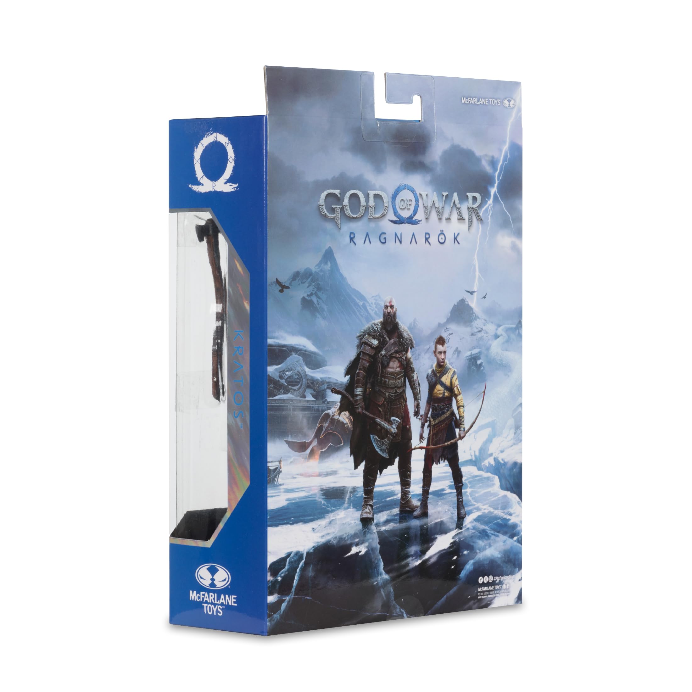 McFarlane God of War Kratos action figure 18 cm con ascia