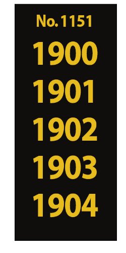 Safe Briefmarken 1151 Etichette Anni Adesive Francobolli