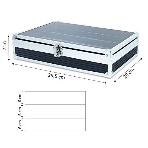 Safe 127 Vetrina Collezione 3 Scomparti 295x200x70 mm