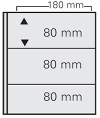 SAFE ARTline 1278 fogli banconote trasparenti set da 5