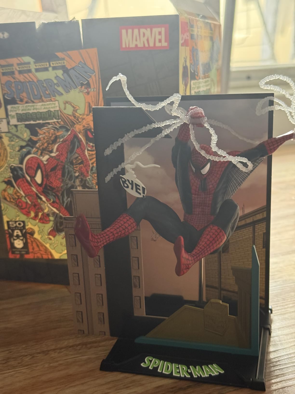 McFarlane Marvel Spider-Man #6 statua 1:10 con scena