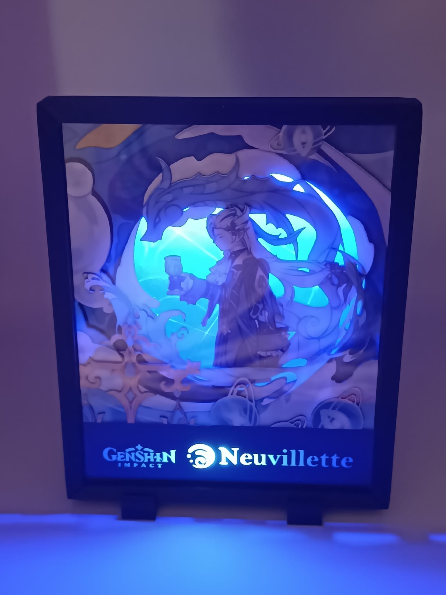 L'Atelier di Zelda Mondi di Luce Neuvillette lightbox Genshin acqua