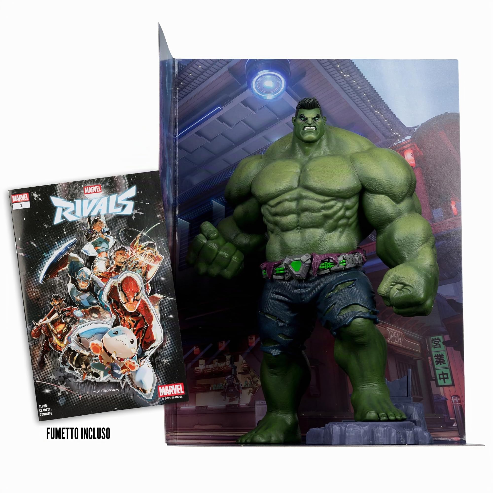 McFarlane Marvel Rivals Hulk 1:6 statua verde 27 cm