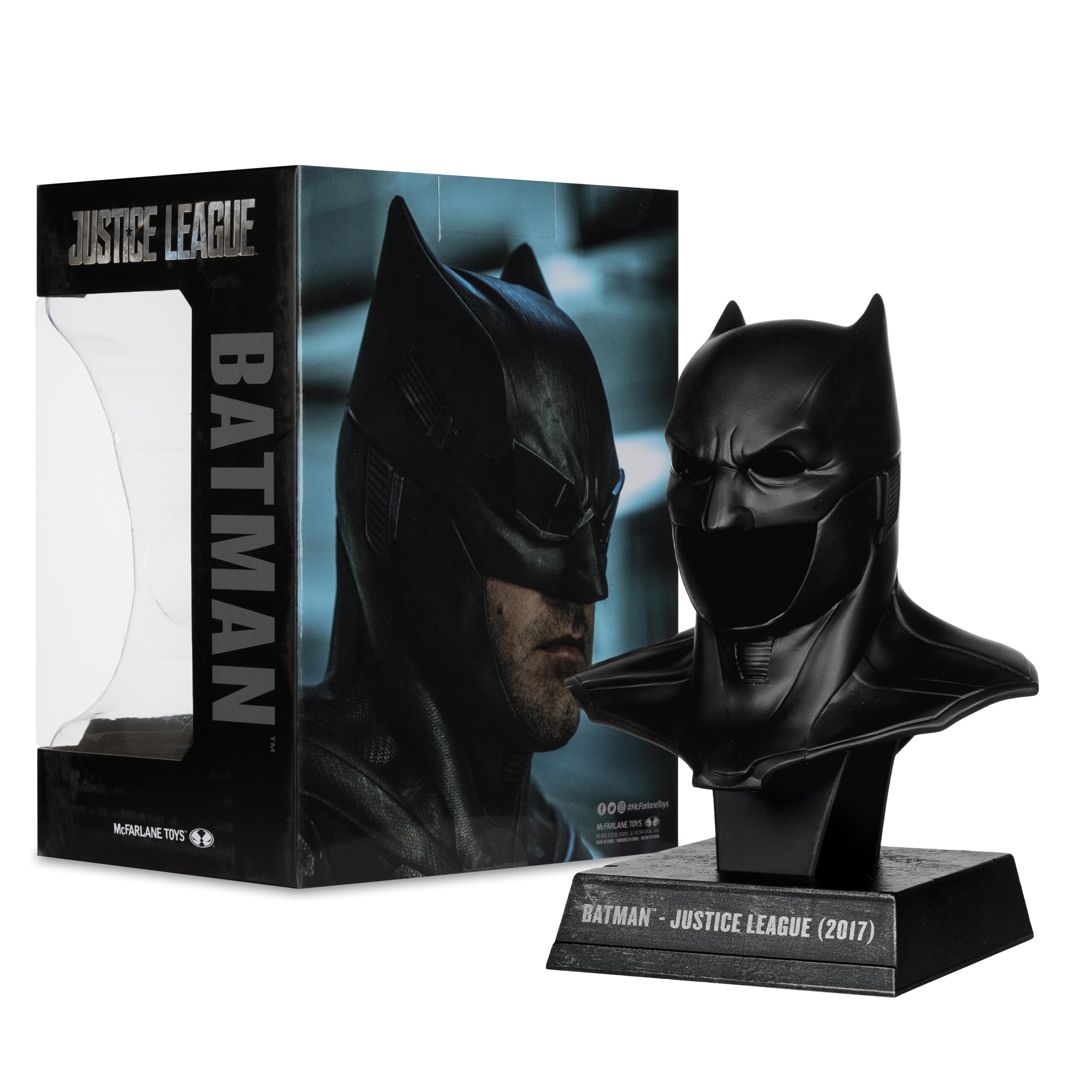 McFarlane DC Replica Cowl Justice League 1:3 con Base