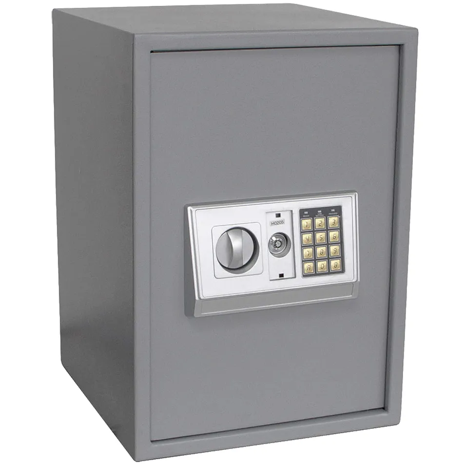 Safe 3994 Cassaforte Muro Acciaio Codice Chiave Segreta