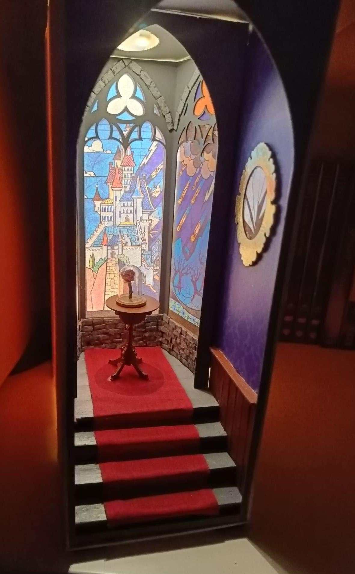 L'Atelier di Zelda Scenari Incantati Bella e Bestia book nook