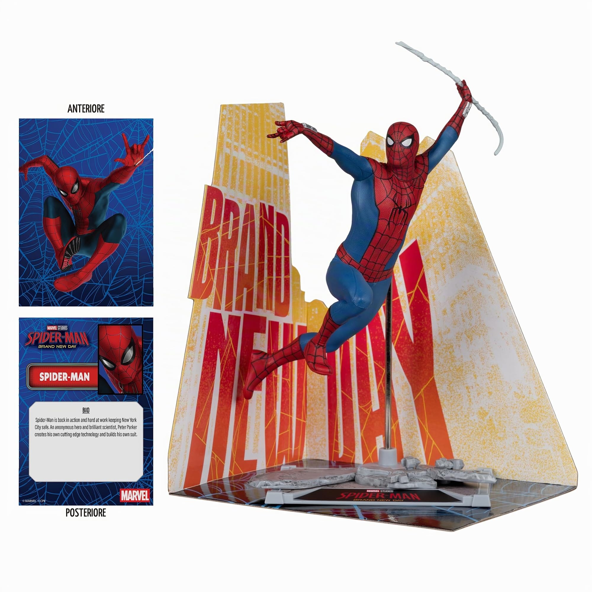 McFarlane Marvel Spider-Man New Day statua 1/10 da collezione
