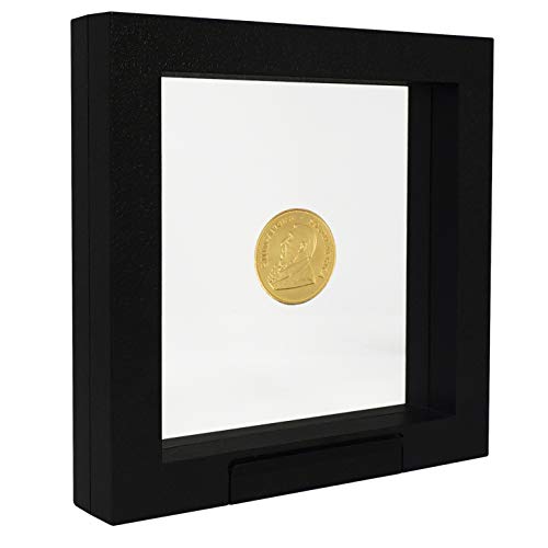 Safe 4502 Schweberahmen cornice monete nera 13x13 cm