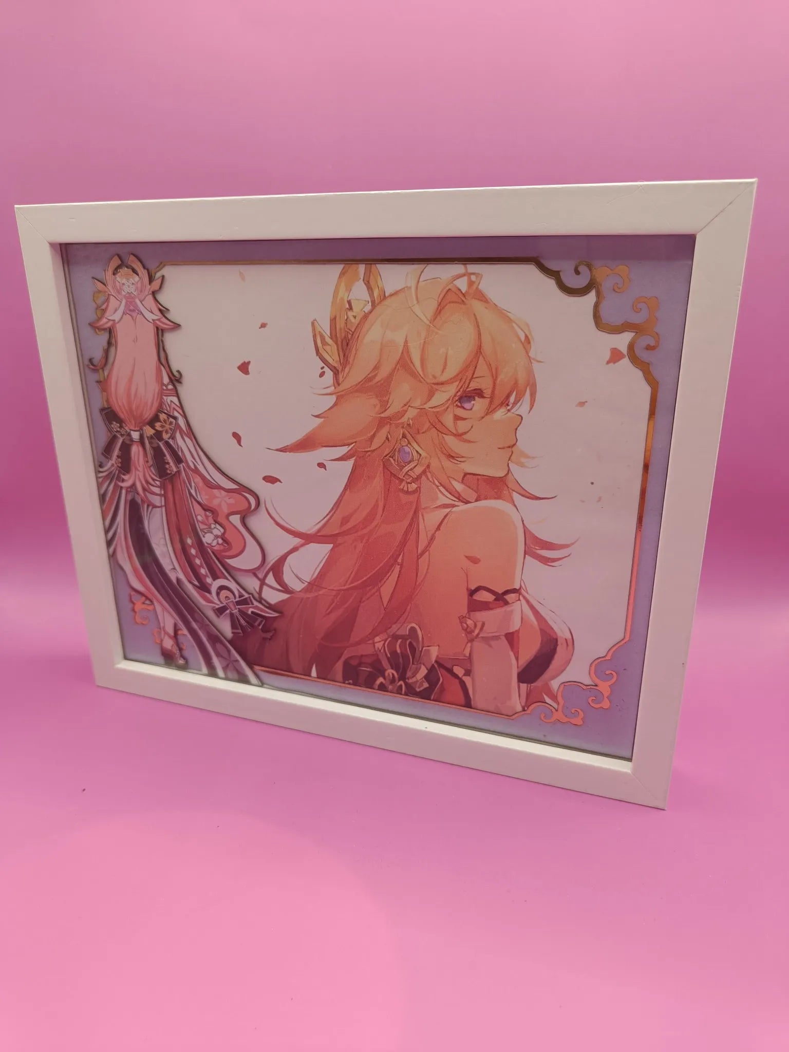 L'Atelier di Zelda Mondi di Luce Lightbox Yae Miko Genshin USB
