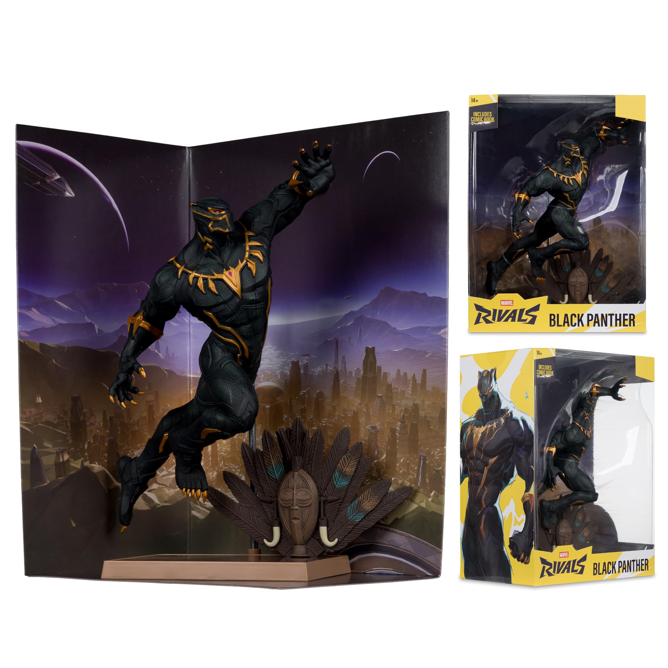 McFarlane Marvel Rivals Black Panther action figure 30 cm