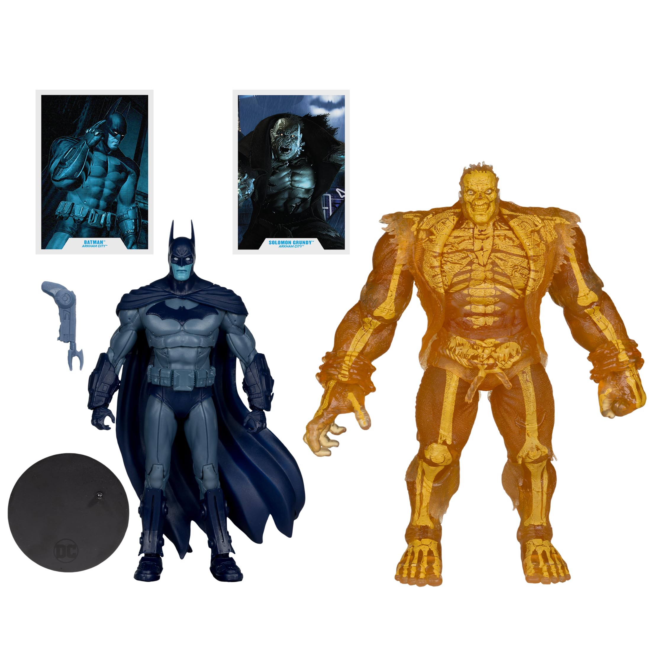 McFarlane DC Multiverse Batman Solomon Grundy action figure 2pk Gold Label