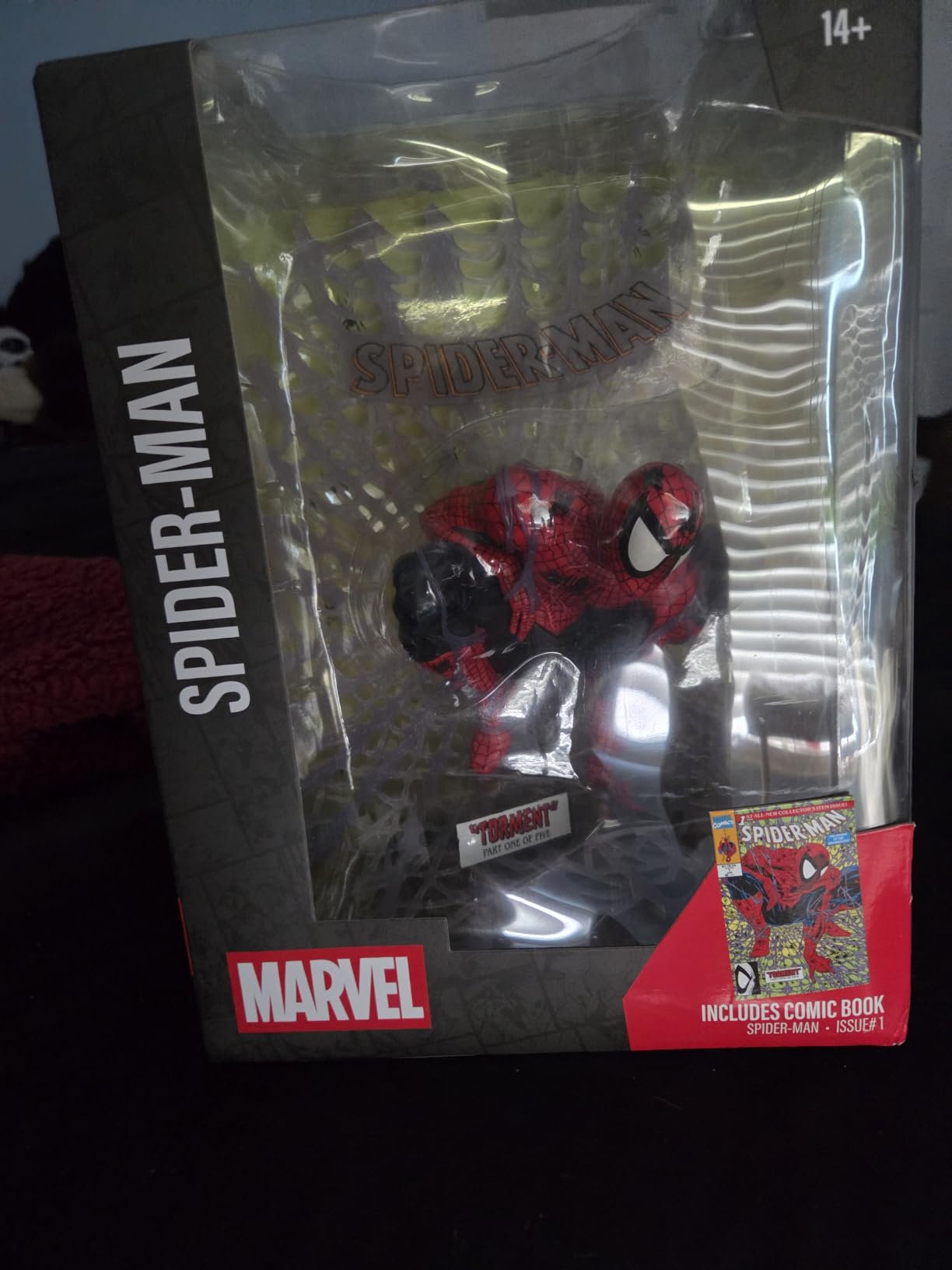 McFarlane Marvel Spider-Man 1:6 figure Spider-Man #1 fumetto