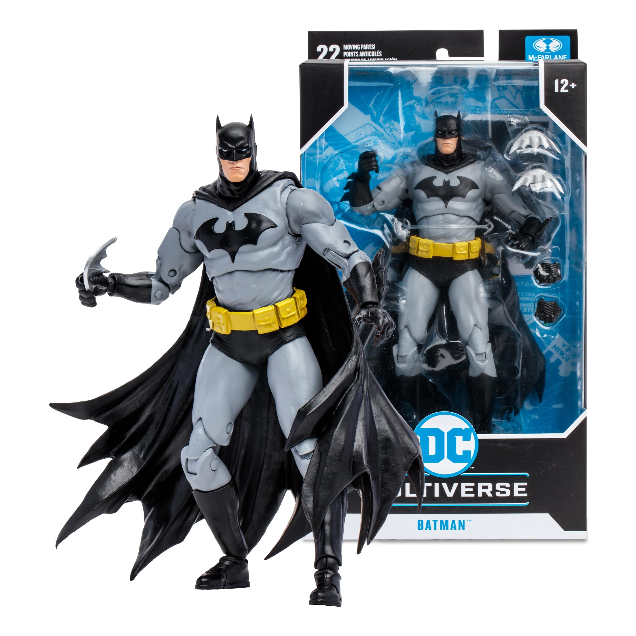 McFarlane DC Multiverse Batman Nero Grigio action figure 18 cm