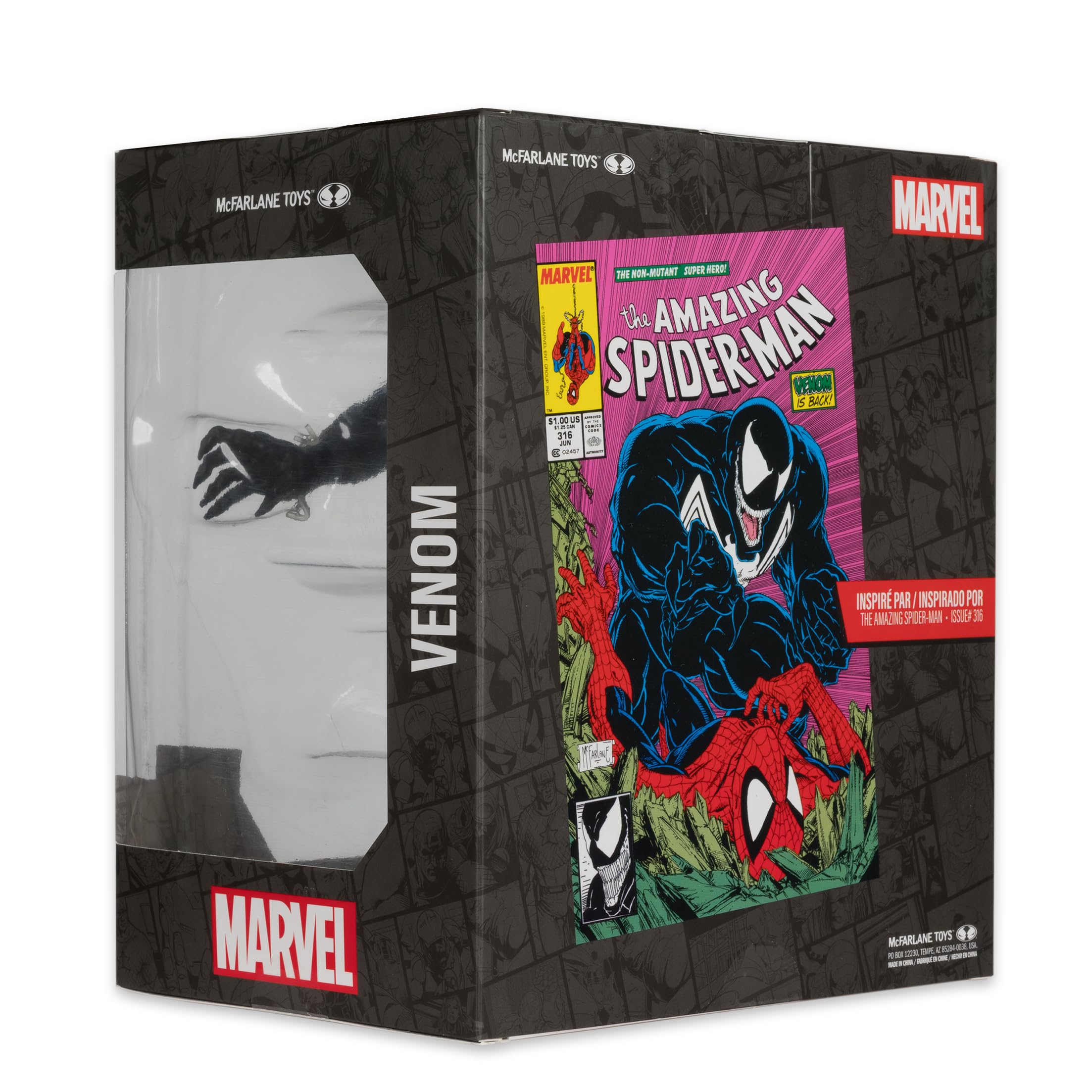McFarlane Marvel Venom Amazing Spider-Man 316 statua 1:10