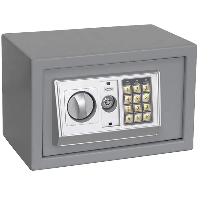 Safe 3990 cassaforte mini acciaio codice 310x200x200 mm