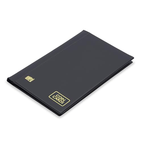 Safe 802 Album Coin Cards 72 tasche da collezione 62x92 mm
