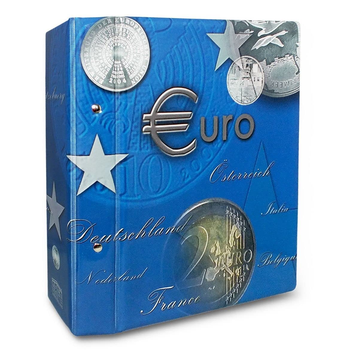Safe TOPset 7822B1 album monete 2 euro 2004-2013
