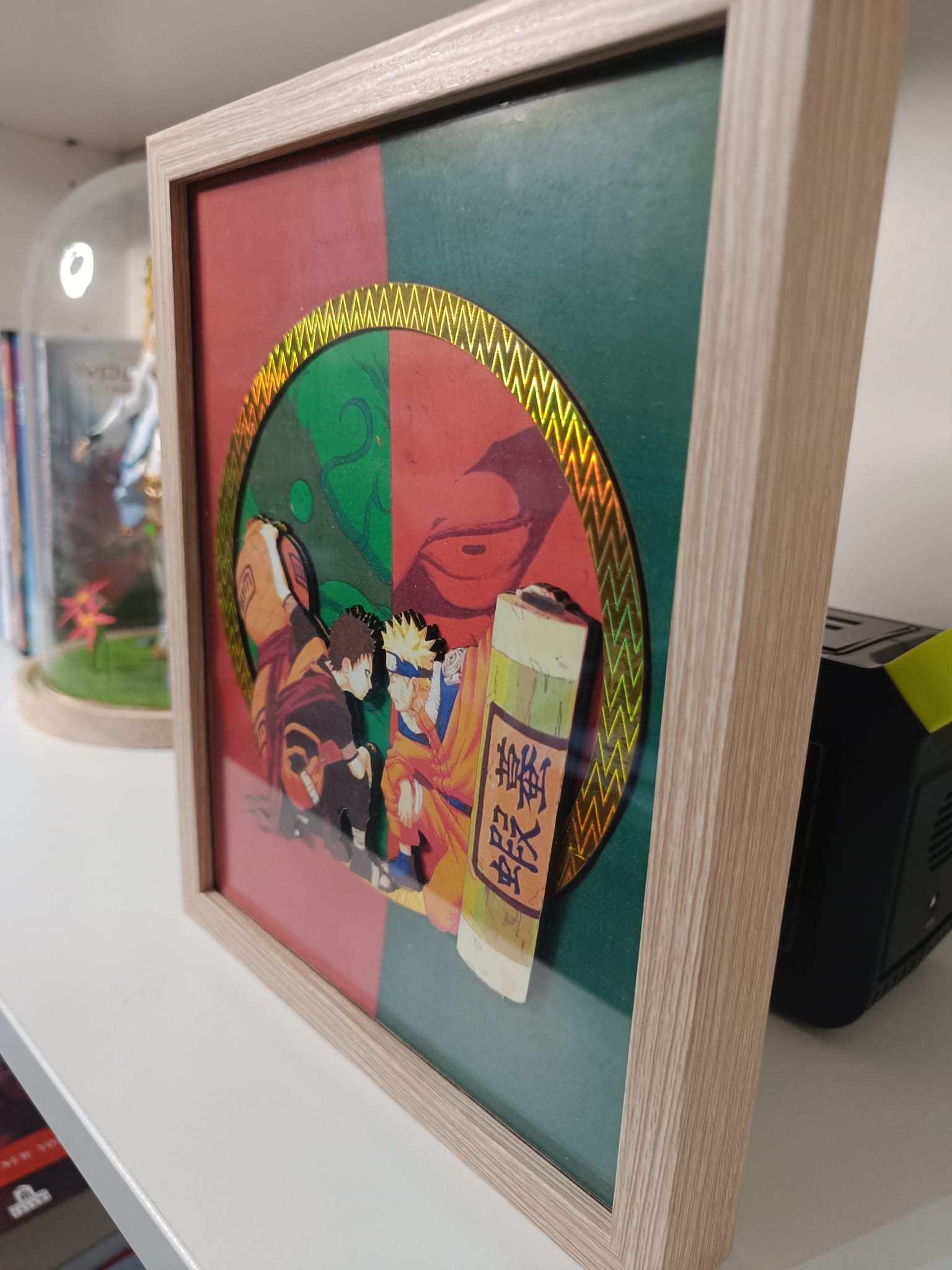 L'Atelier di Zelda Mondi di Luce Naruto e Gaara lightbox USB