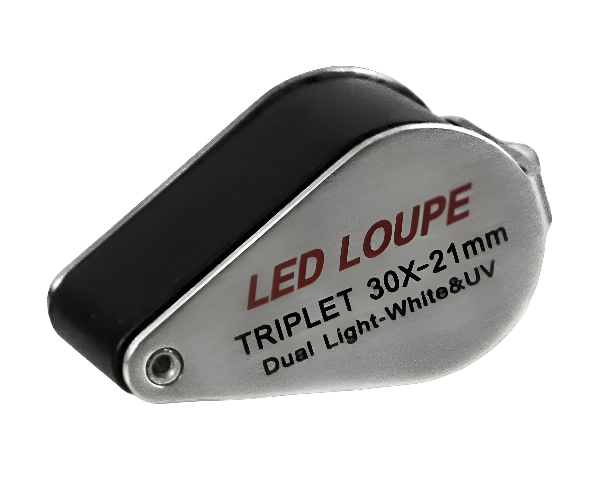 Safe 4639 Lente LED 30x 21mm Metallo per Gioielli