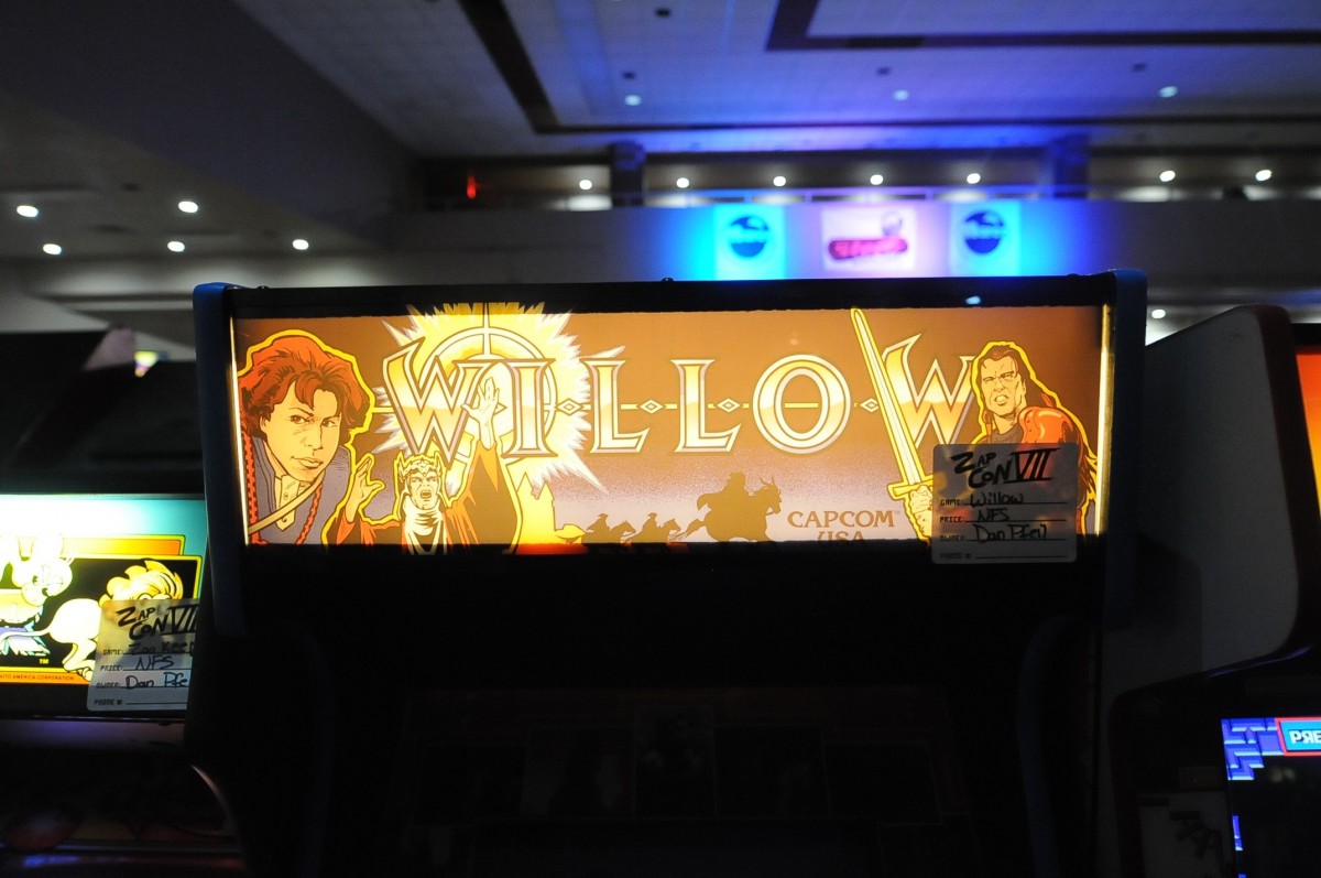 Arcade Story Arcade Willow Capcom cabinato arcade fantasy