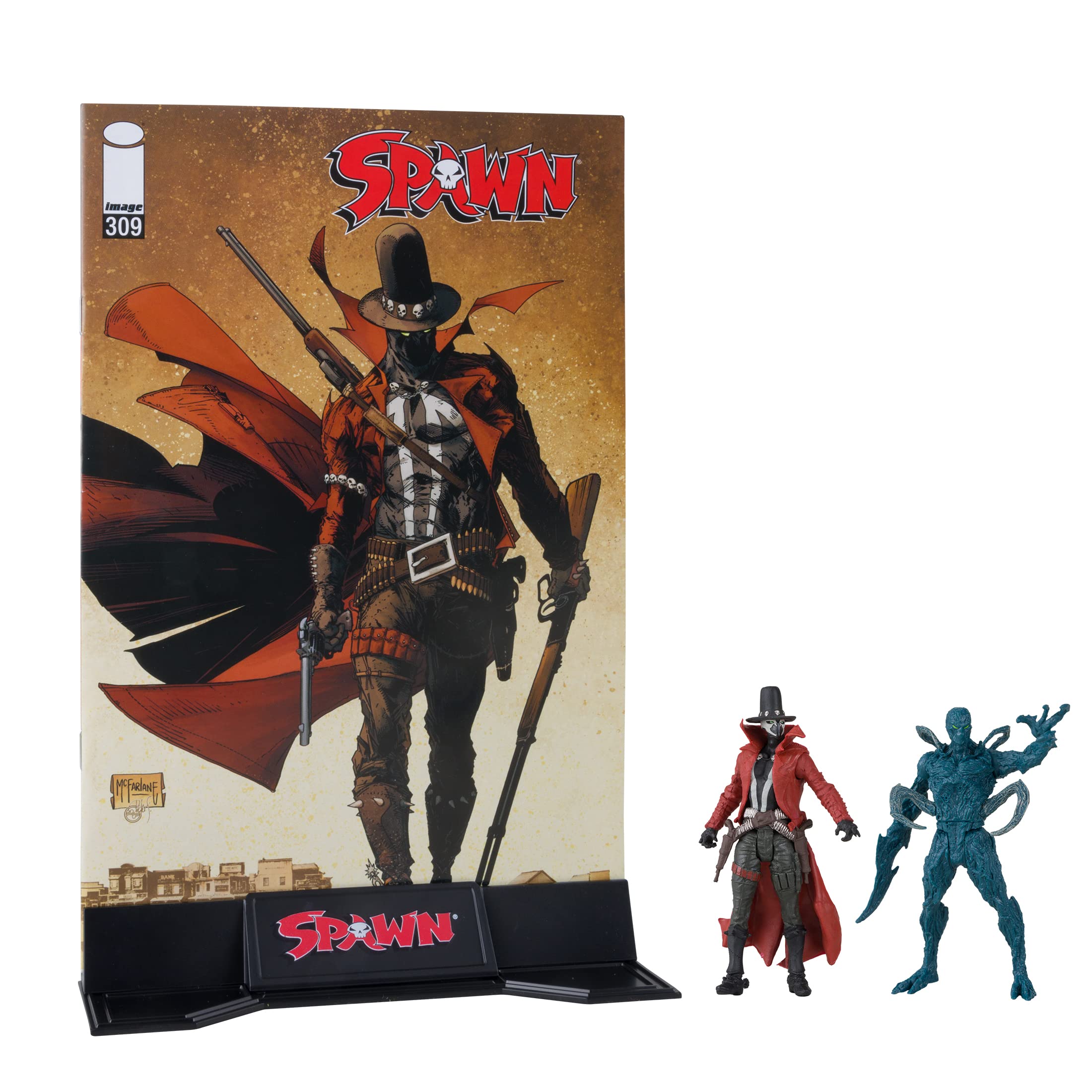 McFarlane Page Punchers Spawn 3" 2 pack con fumetto