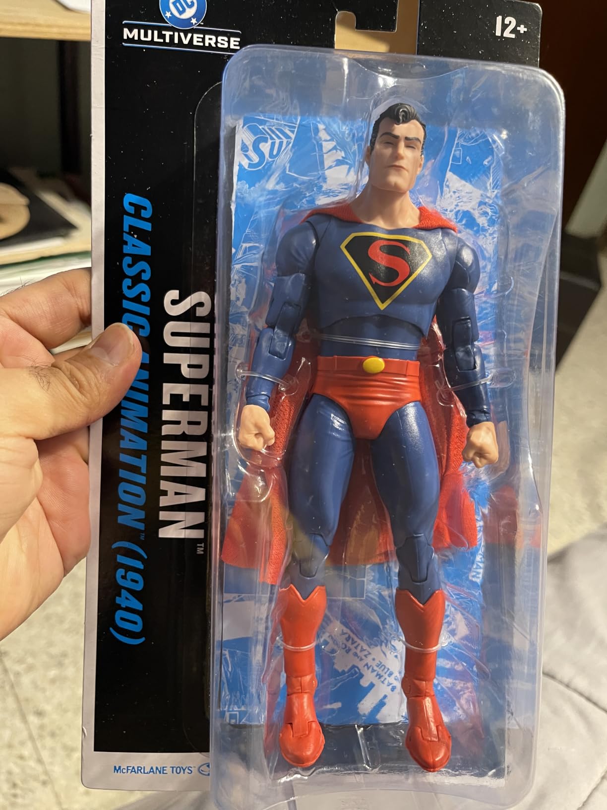 McFarlane DC Multiverse Superman 1940 Animation Figure 18 cm