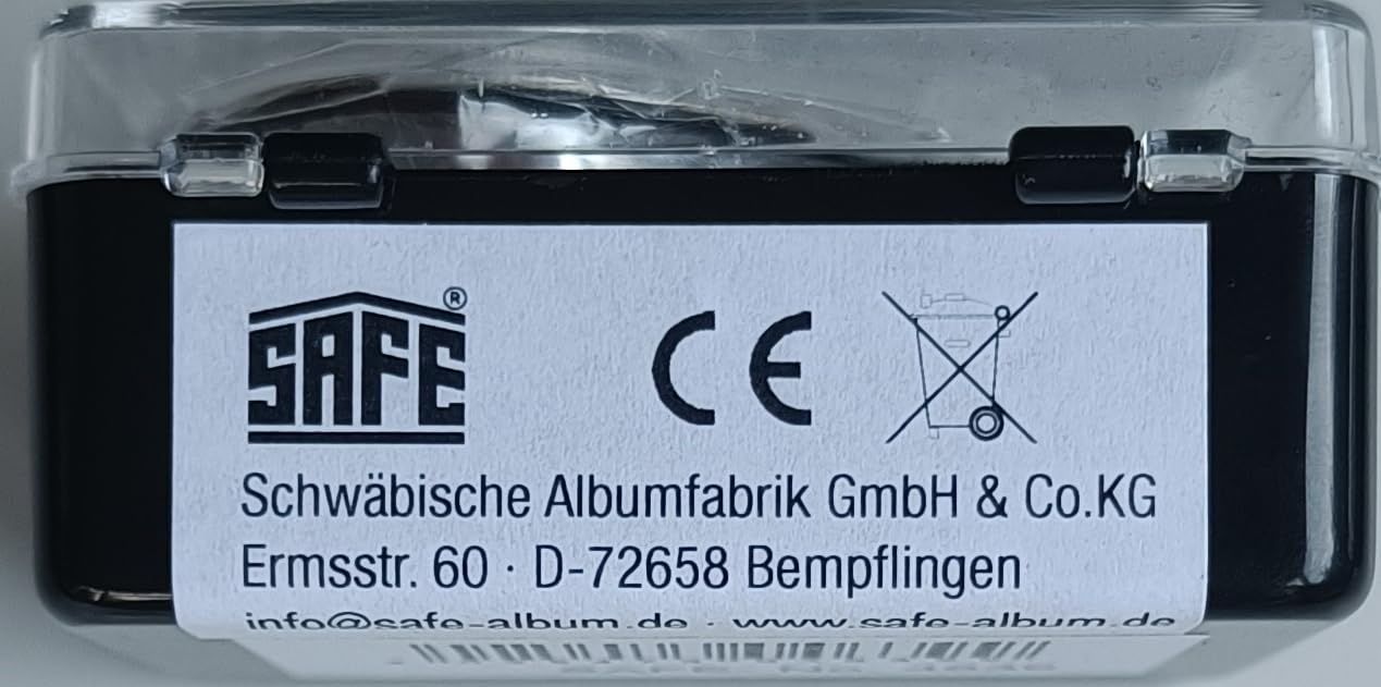 Safe 4639 Lente LED 30x 21mm Metallo per Gioielli