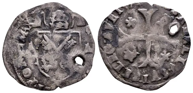 TS Collezionismo Numismatica Clemente VIII dozzina Avignone rara
