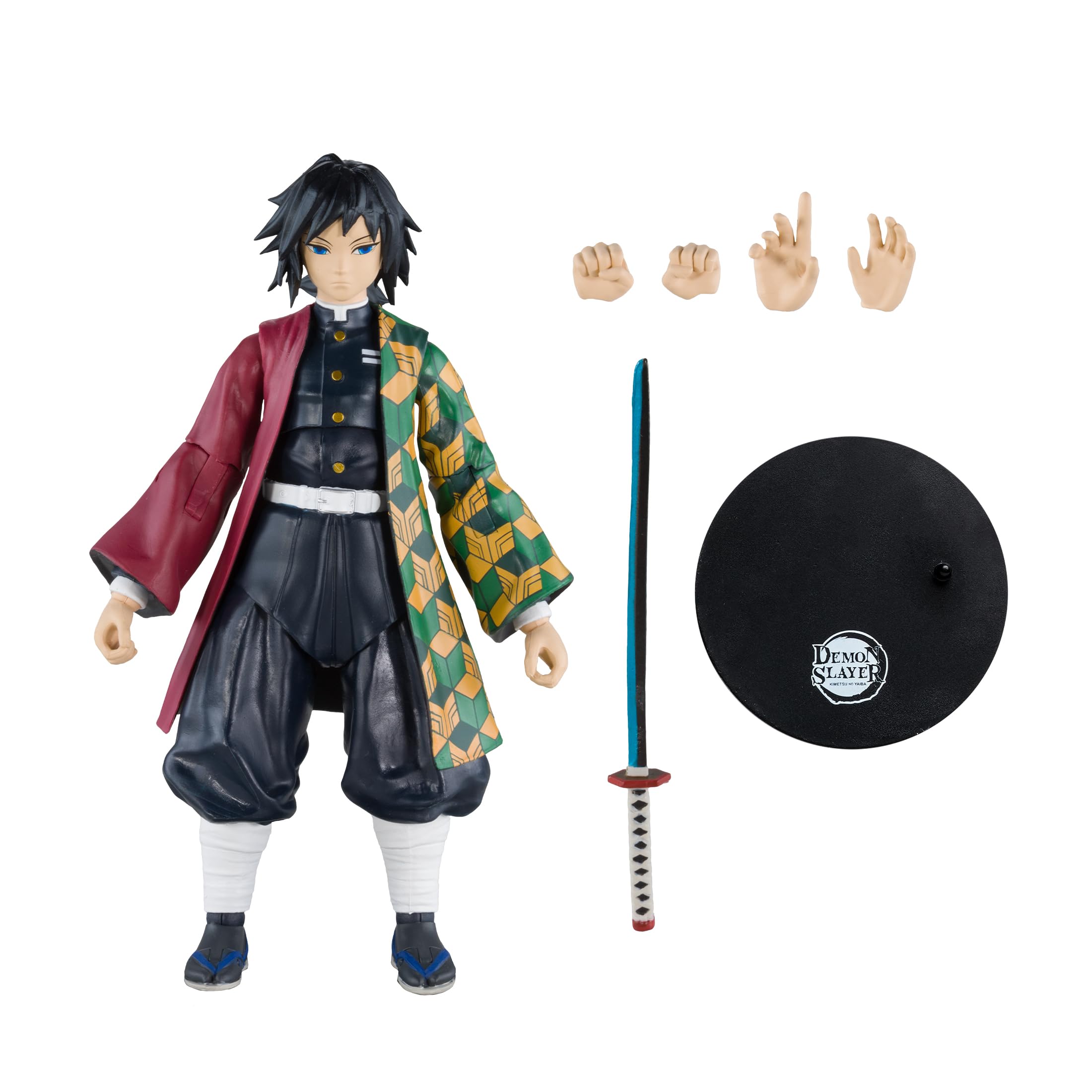 McFarlane Demon Slayer Giyu Tomioka action figure 17,8 cm con spada