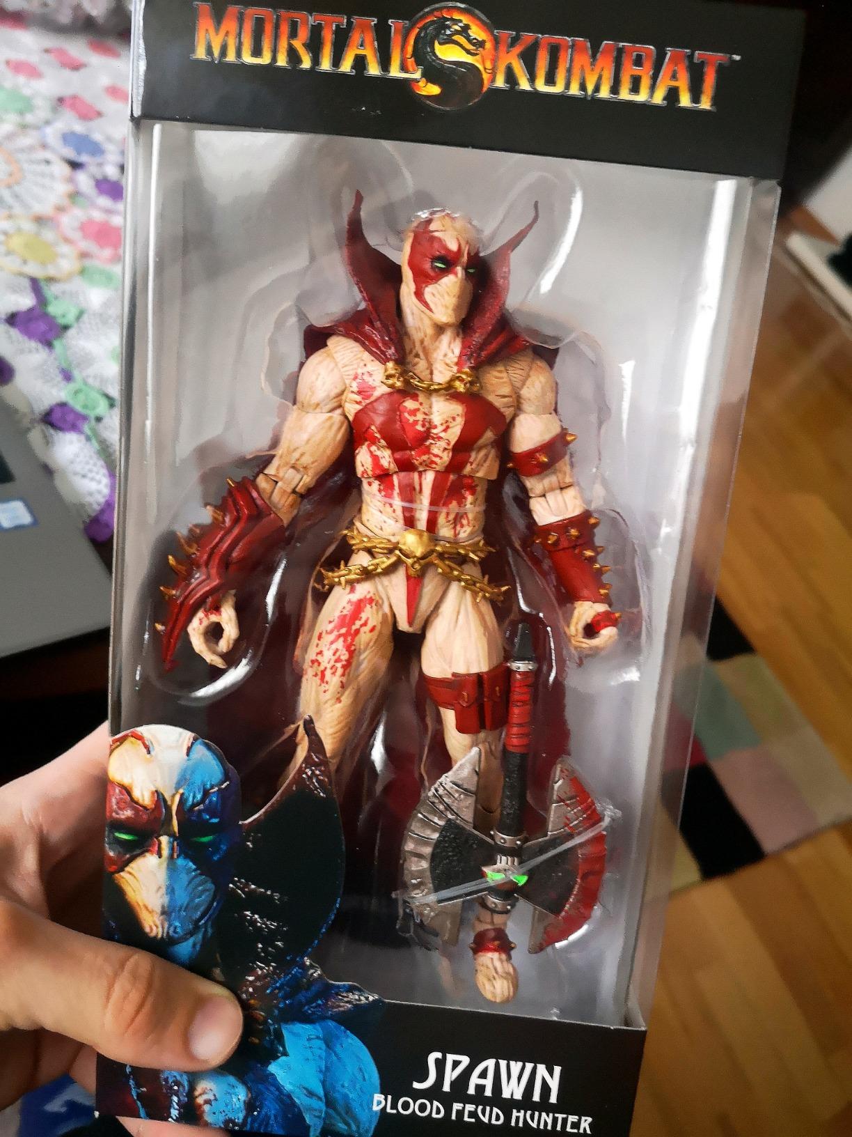 McFarlane Mortal Kombat Spawn Bloody action figure 18 cm