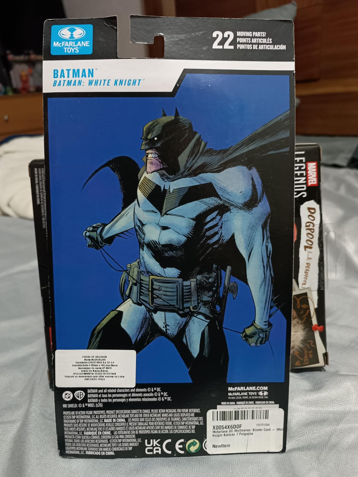 McFarlane DC White Knight Batman Figure 18 cm Blister