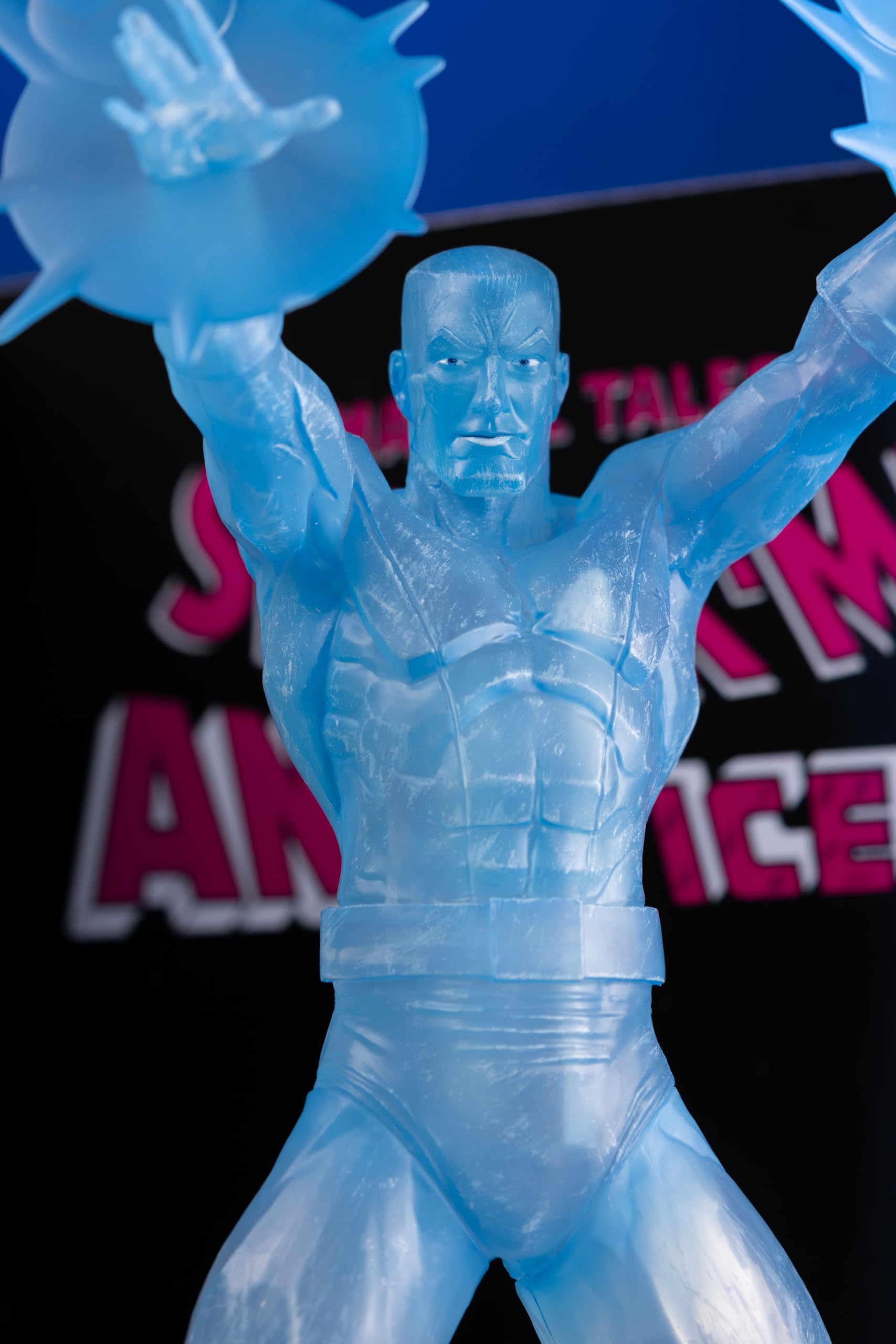 McFarlane Marvel Iceman Marvel Tales 229 Red Platinum statua 1:6
