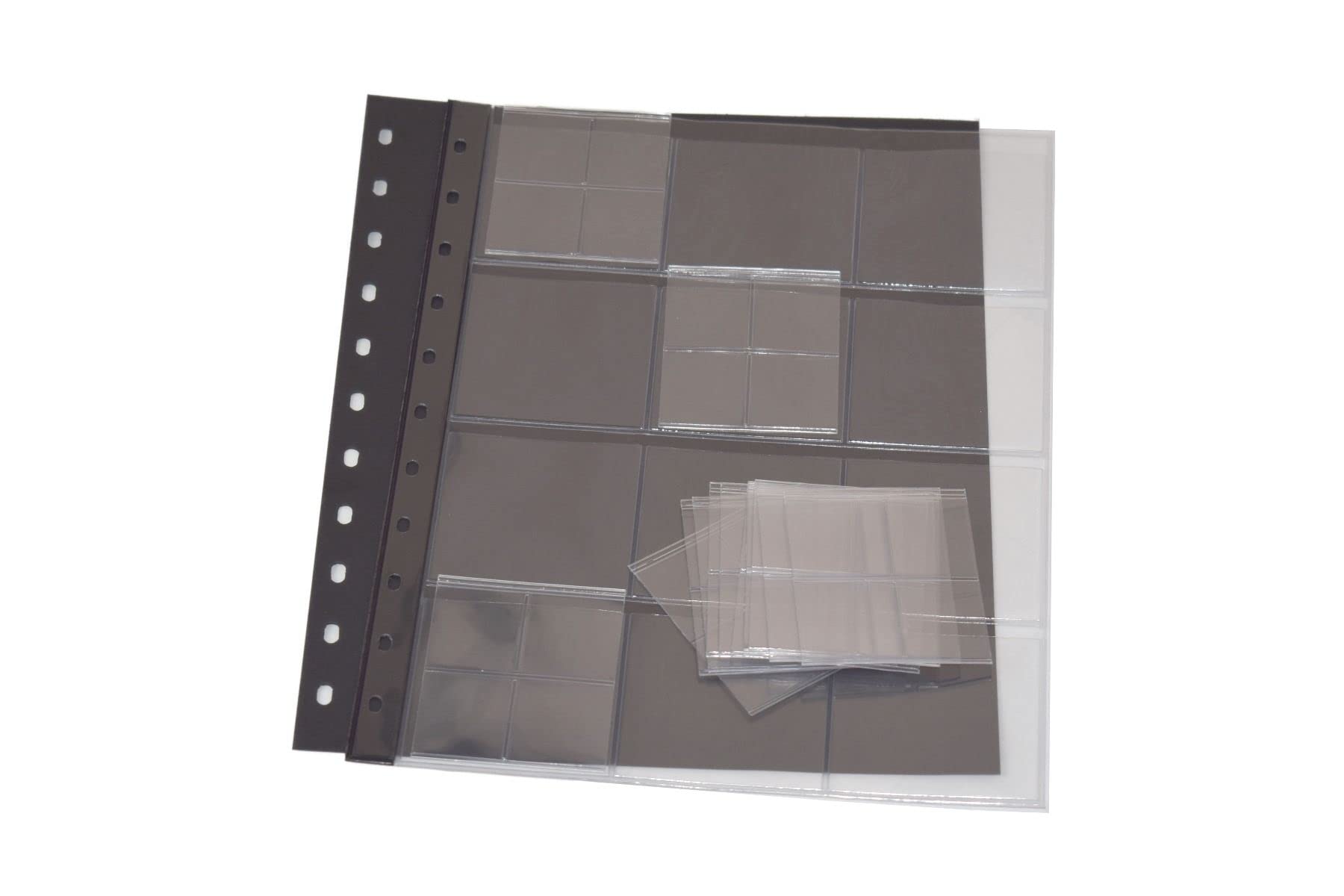 SAFE 848 fogli album monete 48 posti 24 mm Coin Combi