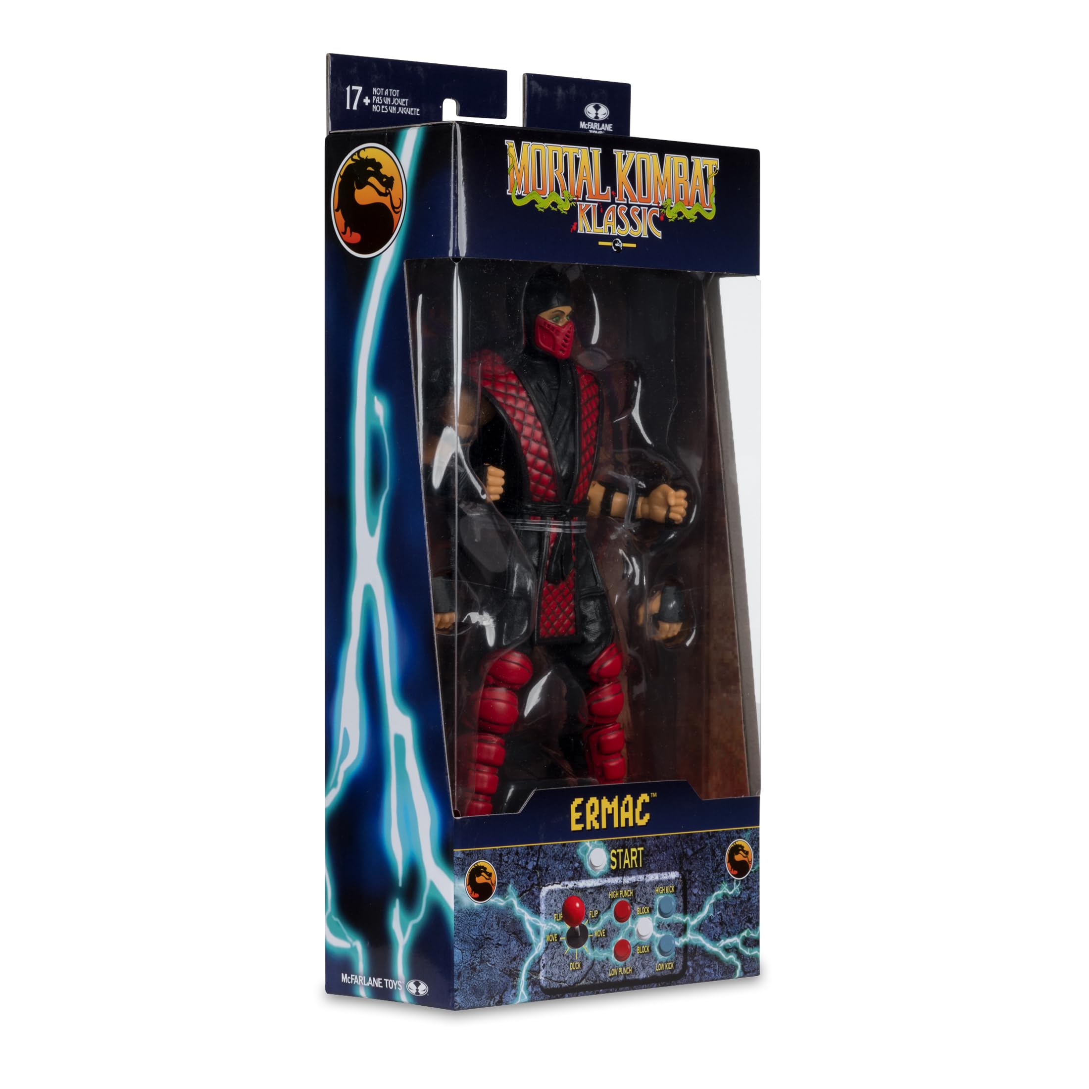 McFarlane Mortal Kombat Klassic Ermac 7 pollici action figure