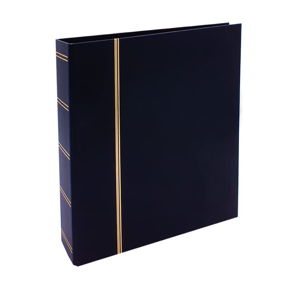 SAFE 116 album francobolli similpelle nero 4 anelli