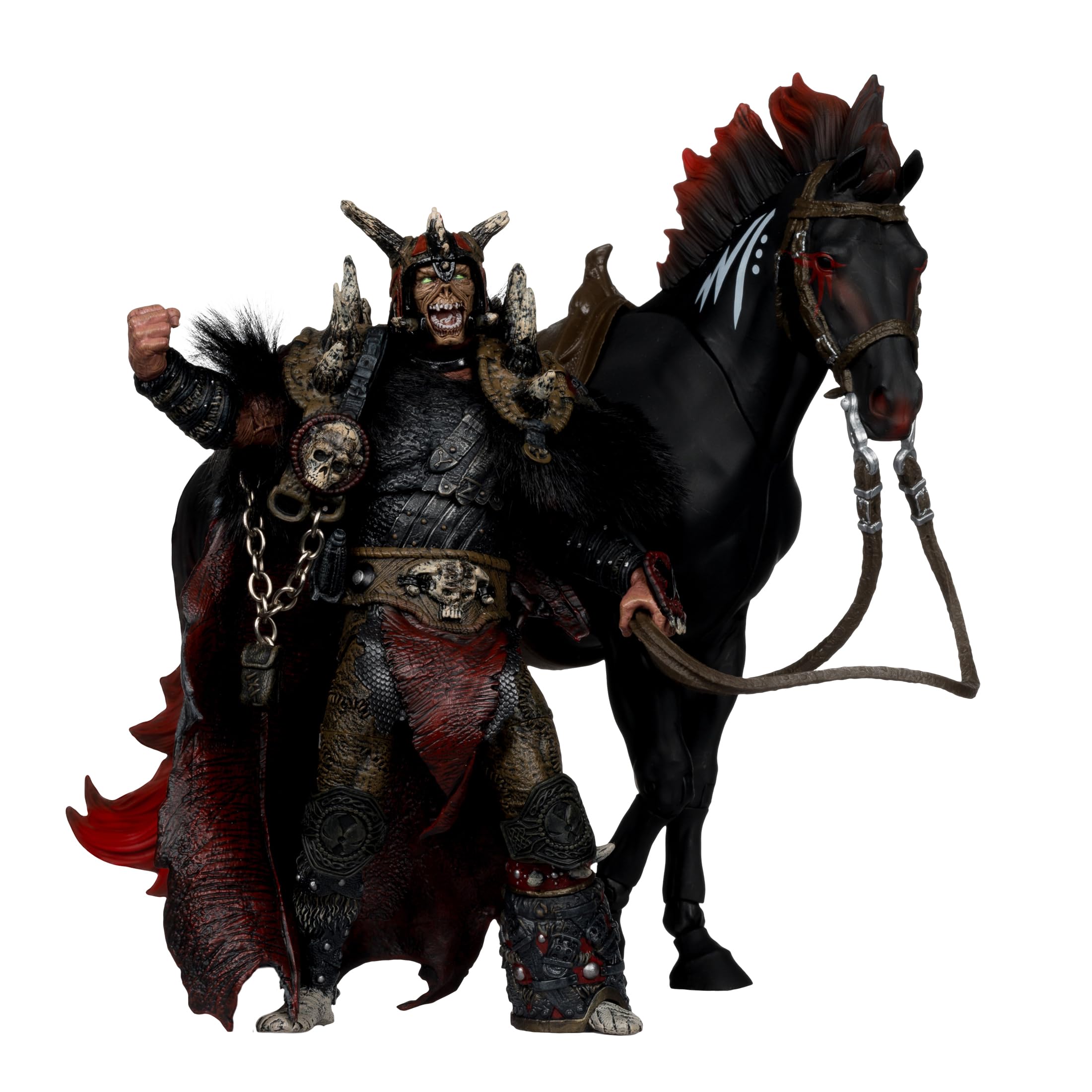 McFarlane Spawn Bloodaxe con cavallo action figure 17,8 cm 2-pack
