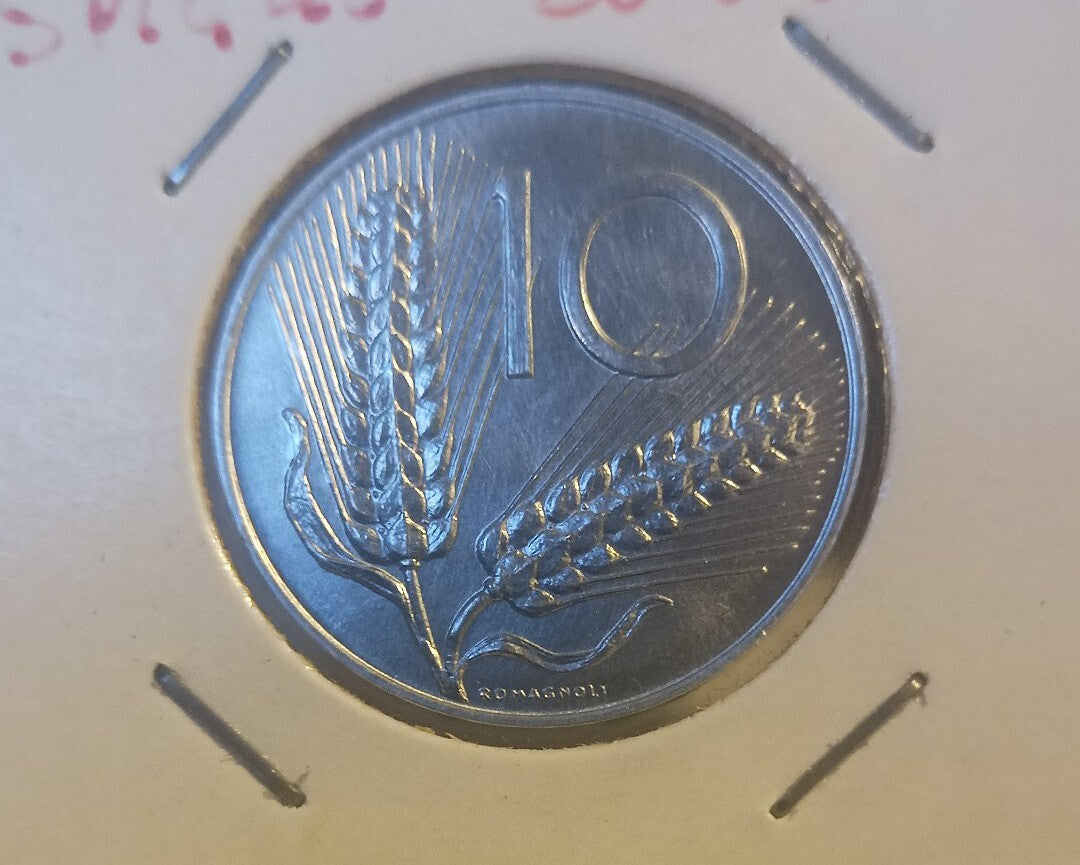 TS Collezionismo Repubblica 10 Lire 1998 Spighe Lunghe FDC Moneta