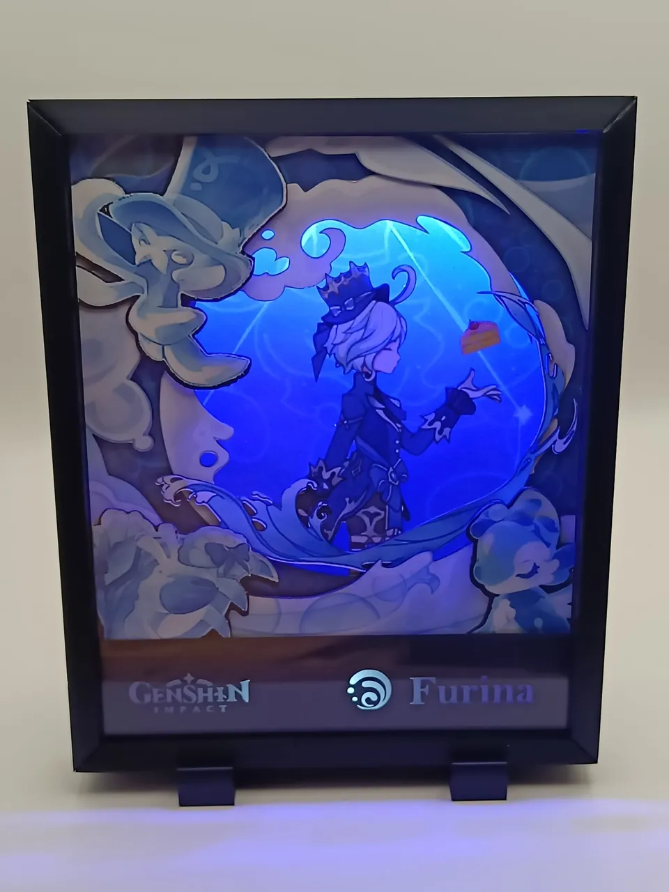 L'Atelier di Zelda Mondi di Luce Furina lightbox blu USB