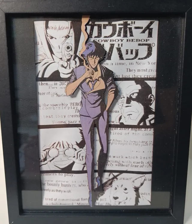 L'Atelier di Zelda Mondi di Luce Spike Spiegel lightbox