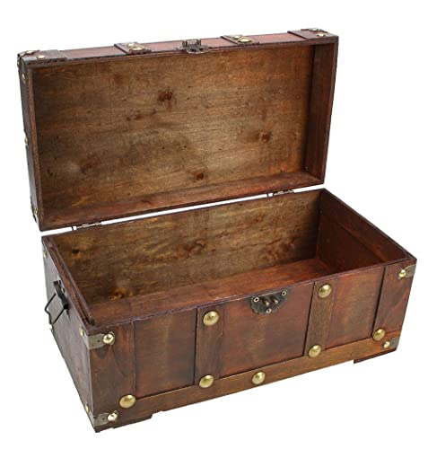SAFE Schatztruhe forziere legno classico 35x16x18 cm
