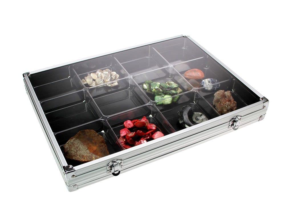 Safe 5375 vetrina alluminio 12 scomparti 395x300 mm