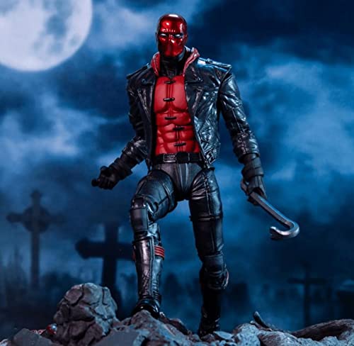 McFarlane Three Jokers Red Hood action figure 18 cm articolata