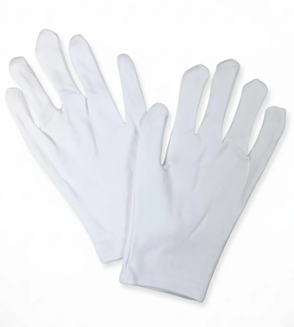 SAFE 1810 Guanti Cotone per Monete Paio Universale in Cotone