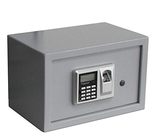 SAFE Mini cassaforte impronta digitale acciaio da collezione